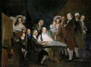 Francisco de Goya The Family of the Infante Don Luis oil